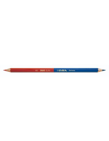Lapiz Bicolor Rojo Azul Lyra Duo Slim