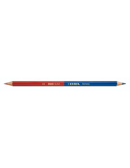 Lapiz Bicolor Rojo Azul Lyra Duo Slim