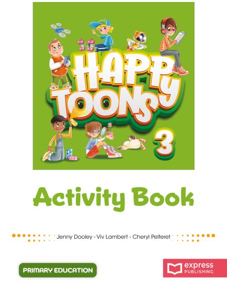 Happytoons Activity Book Level 3
