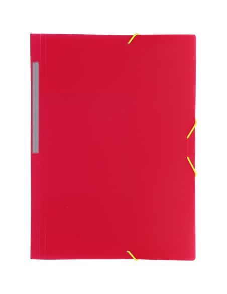 Carpeta solapas gomas colorgraf pp translucido varios colores