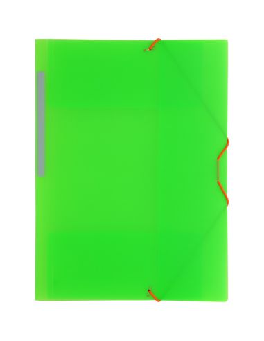 Carpeta solapas gomas colorgraf pp translucido varios colores