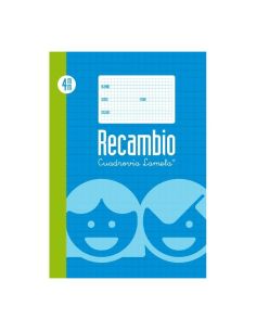 Recambio Lamela Folio Cuadrovia 4 Mm 70Gr 100 Hojas
