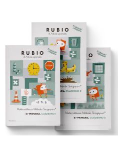 Matemáticas Método Singapur 6.º Primaria Rubio