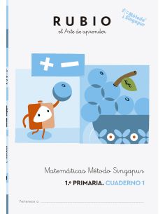 Matemáticas Método Singapur 1.º Primaria Rubio
