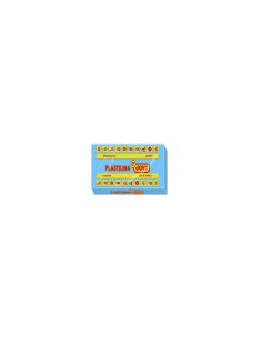 Plastilina Jovi 72 Azul Claro Unidad Tamaño Grande 2