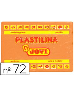 Plastilina Jovi 72 Naranja Unidad Tamaño Grande