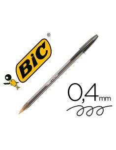 Boligrafo Negra  Bic Cristal Original Tinta Unidad