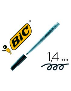 Rotulador Negro Bic Velleda Para Pizarra Punta Redonda 1,4 Mm